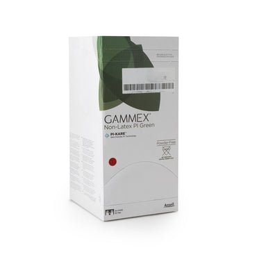 GAMMEX® Non-Latex PI Green Surgical Glove Size 8.5 Sterile Polyisoprene Standard Cuff Length Micro-Textured Light Green Chemo Tested (648146_BX)