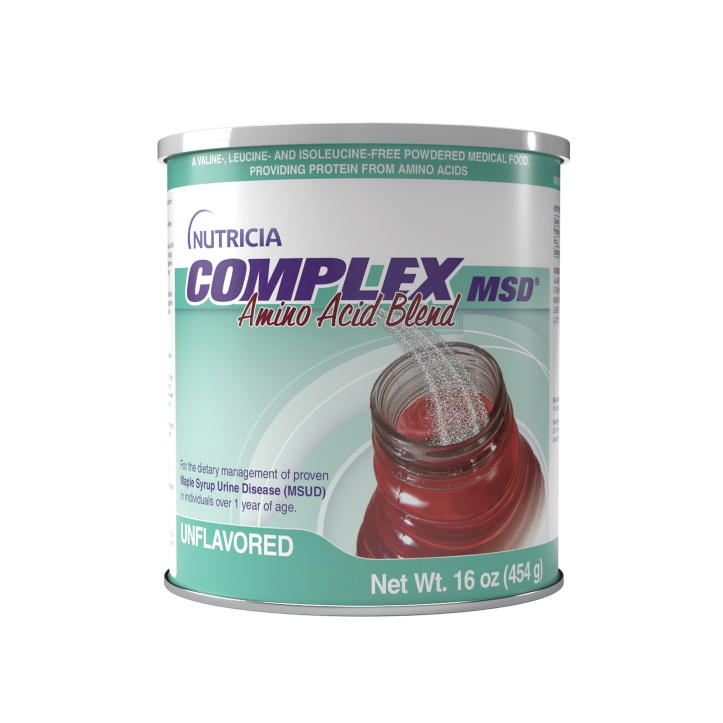 Complex MSD® Amino Acid Blend Oral Supplement Unflavored Powder 16 oz. / 454 Gram Canister (1262884_EA)