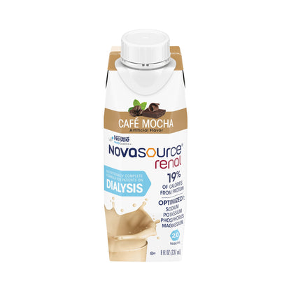 Novasource® Renal Oral Supplement Café Mocha Flavor Liquid 8 oz. Carton (1178534_EA)