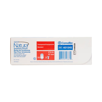 Sur-Fit Natura® Urostomy Pouch Two-Piece System 10 Inch Length Drainable (325435_BX)
