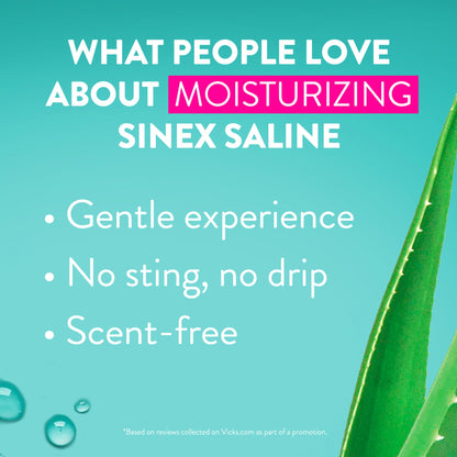 Vicks® Sinex™ Moisturizing Nasal Saline Spray 5 oz. (1229284_EA)