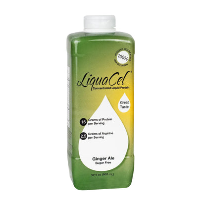 LiquaCel® Oral Supplement Ginger Ale Flavor Liquid 32 oz. Bottle (1226215_EA)