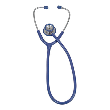 Veridian Clinician Stethoscope Blue 1-Tube 25 Inch Tube Double Sided Chestpiece (1226070_EA)