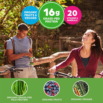 Orgain® Organic Nutritional Shake Oral Supplement Creamy Chocolate Fudge Flavor Liquid 11 oz. Carton (1039287_EA)