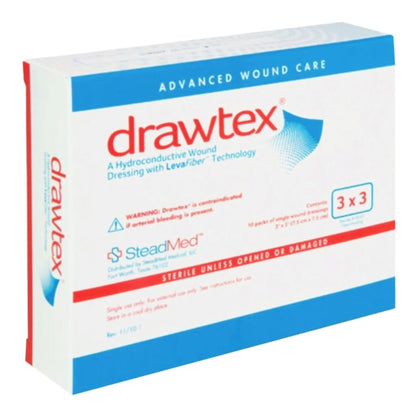 Drawtex® Hydroconductive Wound Dressing 3 X 3 Inch Square (761645_BX)