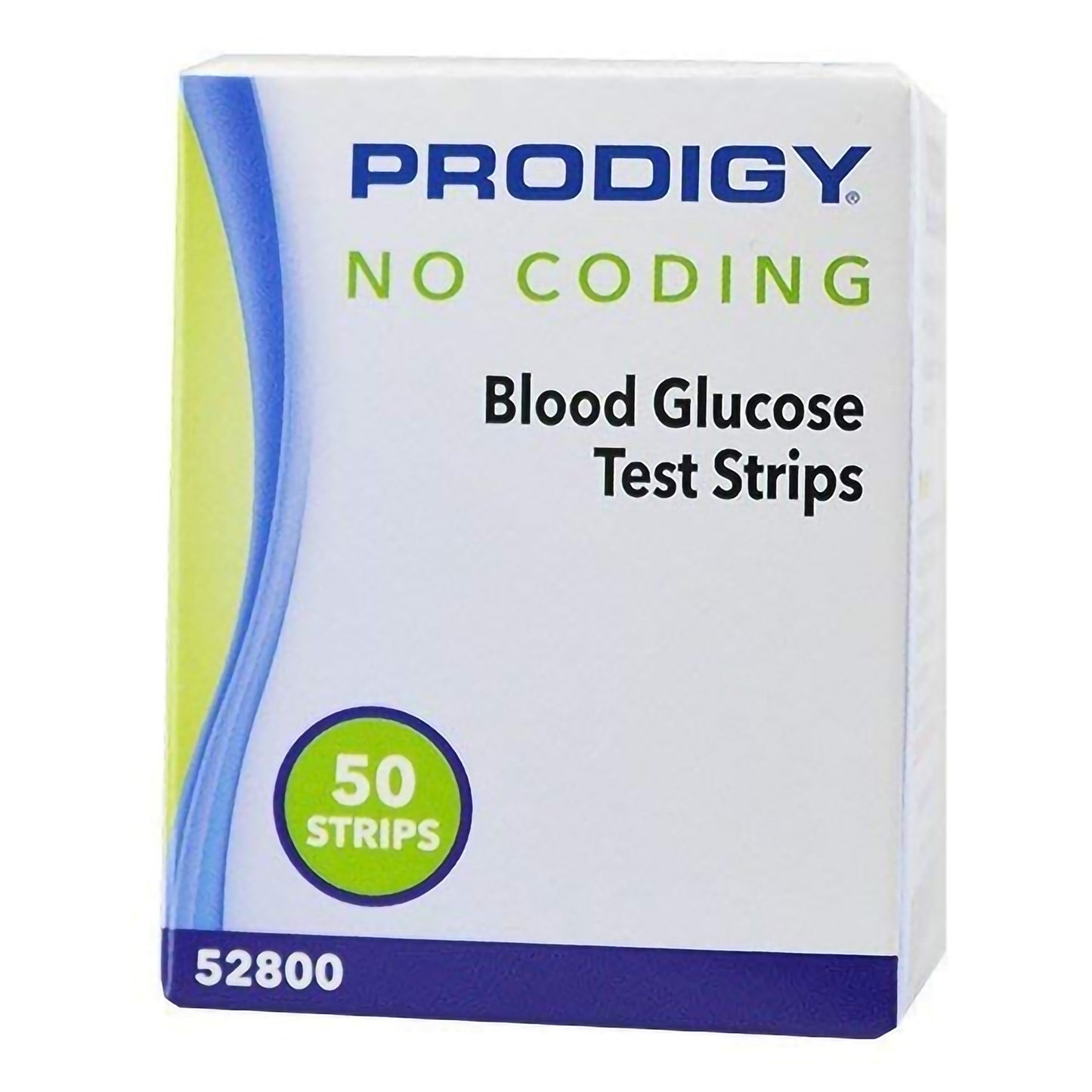 Prodigy® Blood Glucose Test Strips 50 Strips per Pack (843244_BX)