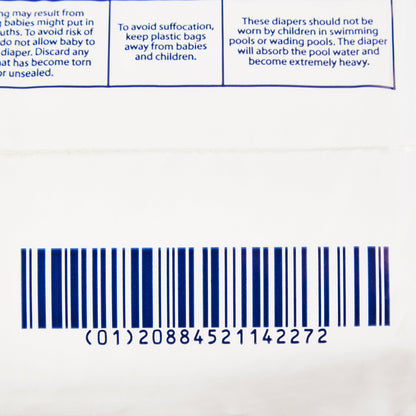 Cardinal Health™ Wings™ Unisex Baby Diaper Size 6 / 2X-Large Disposable Heavy Absorbency (724687_BG)