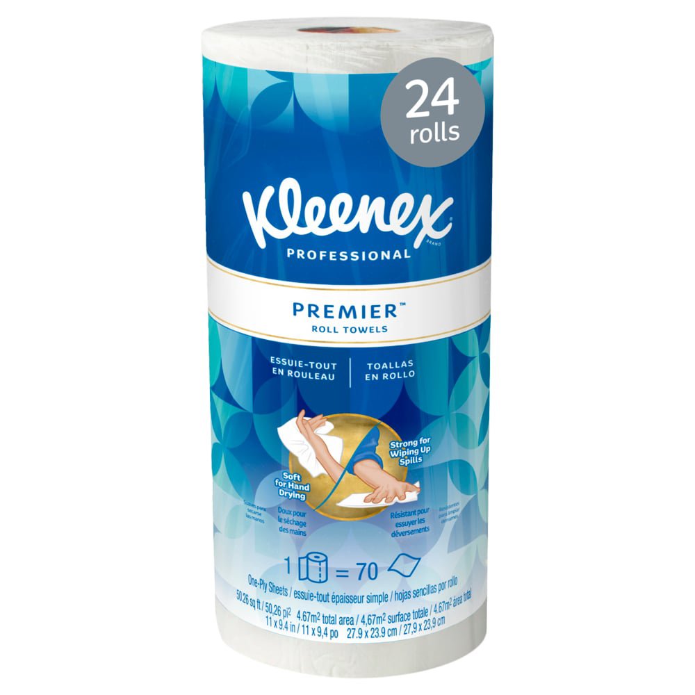 Kleenex® Premiere® Kitchen Paper Towel Perforated Roll 9.4 X 11 Inch (752479_CS)