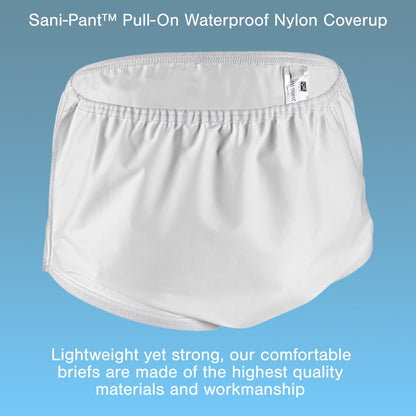 Sani-Pant™ Protective Underwear Unisex Nylon / Plastic Large Pull On Reusable (734978_EA)
