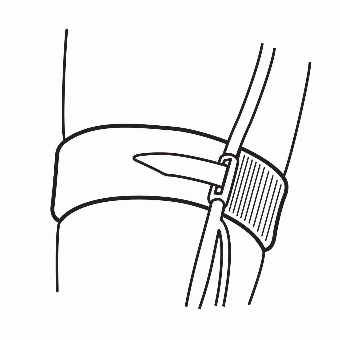 Halyard Leg Strap 2 X 24 Inch (236078_EA)
