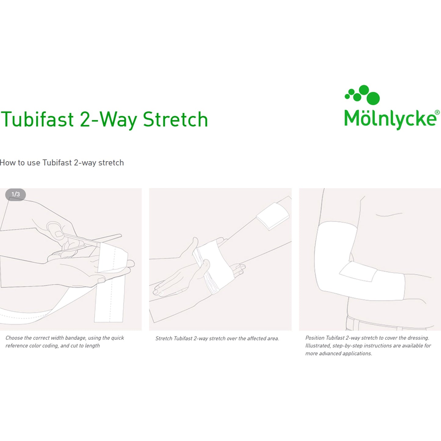 Tubifast® 2 Way Stretch™ Tubular Retainer Dressing Viscose / Polyamide / Elastane 1-1/2 Inch X 11 Yard Small Red Small Limbs NonSterile (352486_BX)
