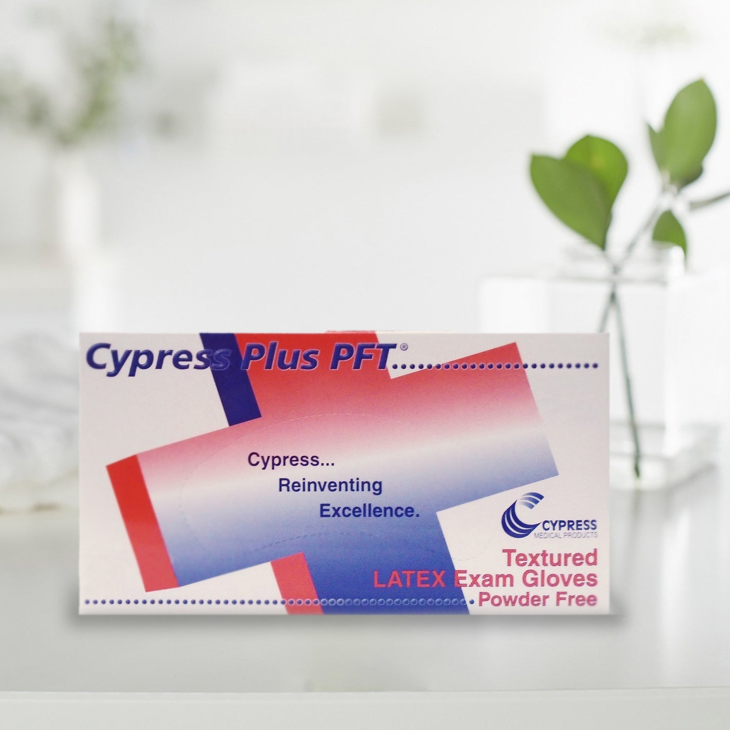 Cypress Plus® PFT Exam Glove X-Small NonSterile Latex Standard Cuff Length Fully Textured Ivory Not Rated (472993_CS)