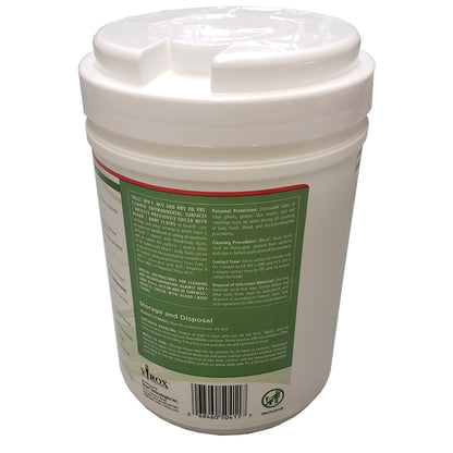 PREempt® Surface Disinfectant Cleaner Premoistened Cleanroom Manual Pull Wipe 160 Count Canister Unscented NonSterile (1044095_CS)