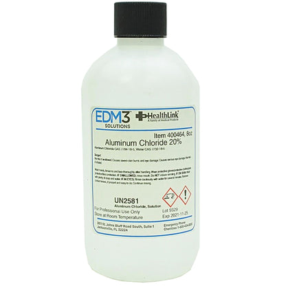 EDM 3 LLC Chemistry Reagent Aluminum Chloride ACS Grade 20% / 6.0 N 8 oz. (446697_EA)