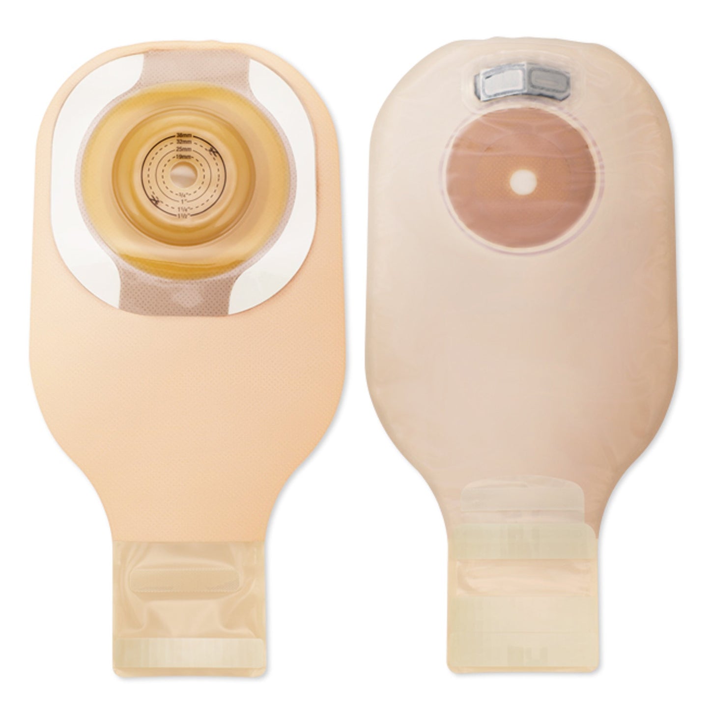 Premier™ Flextend™ Ostomy Pouch One-Piece System 12 Inch Length Soft Convex, Trim to Fit 2-1/8 Inch Stoma Drainable (987788_BX)