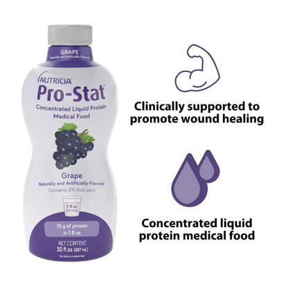 Pro-Stat® Oral Supplement Grape Flavor Liquid 30 oz. Bottle (728063_CS)