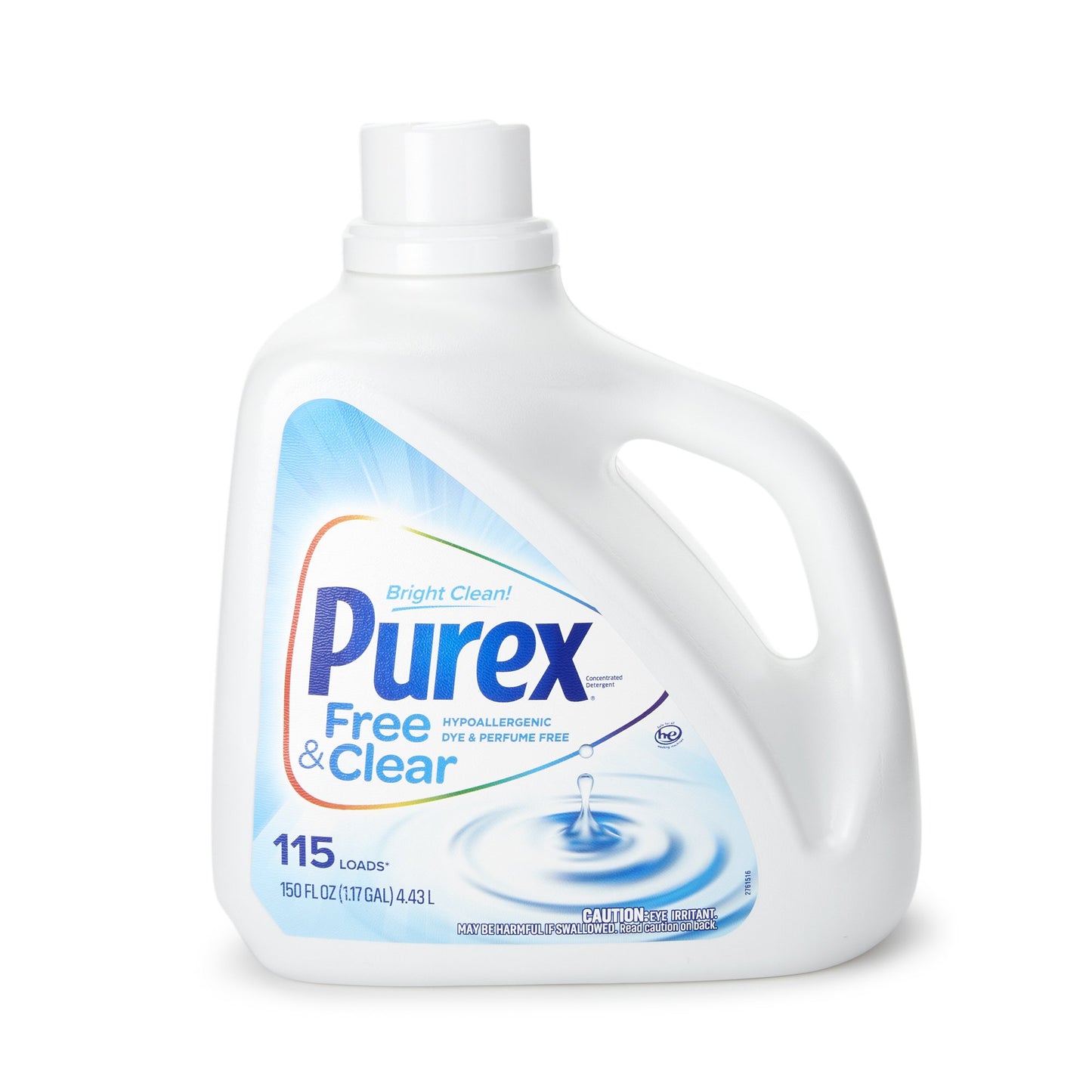 Purex® Free & Clear Laundry Detergent 150 oz. Bottle Liquid Unscented (1132101_CS)