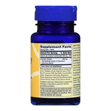 Foster & Thrive™ Dietary Supplement Cranberry 500 mg Strength Tablet 30 per Bottle (1238887_BT)