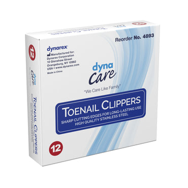 Dynarex® Toenail Clippers Thumb Squeeze Lever (826990_CS)