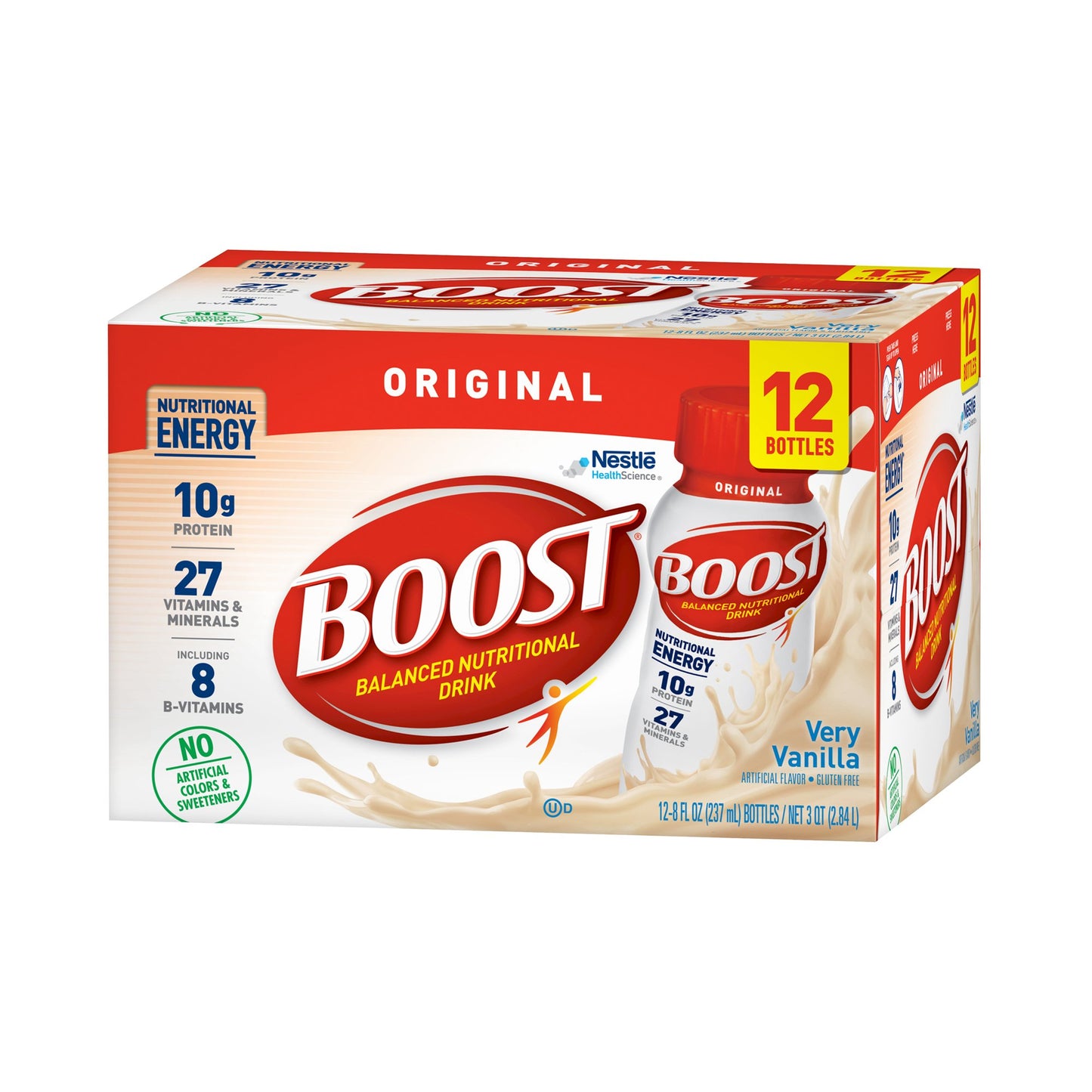 Boost® Original Oral Supplement Very Vanilla Flavor Liquid 8 oz. Bottle (1129434_PK)