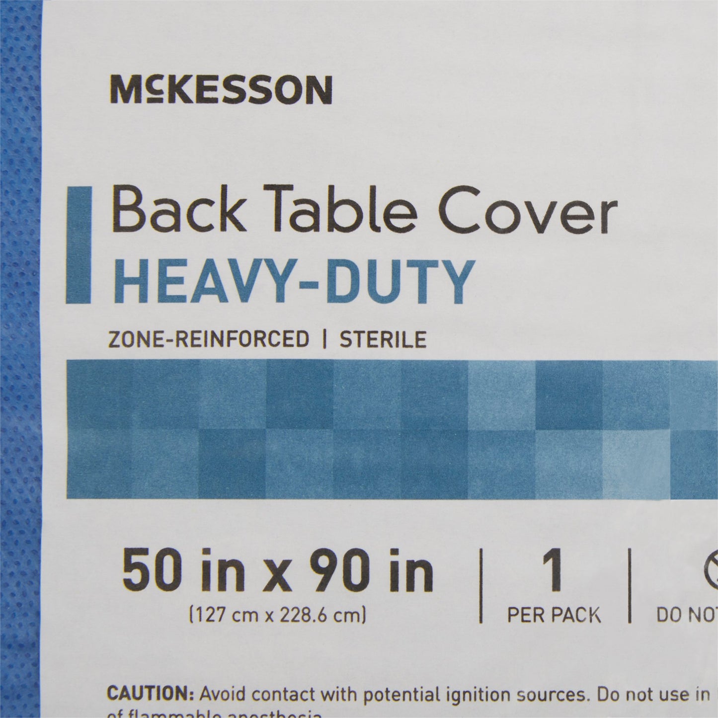 McKesson Table Drape 50 X 90 Inch For Back Table (1130794_PK)
