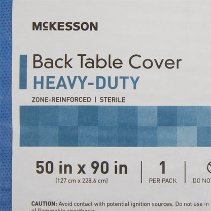 McKesson Table Drape 50 X 90 Inch For Back Table (1130794_CS)