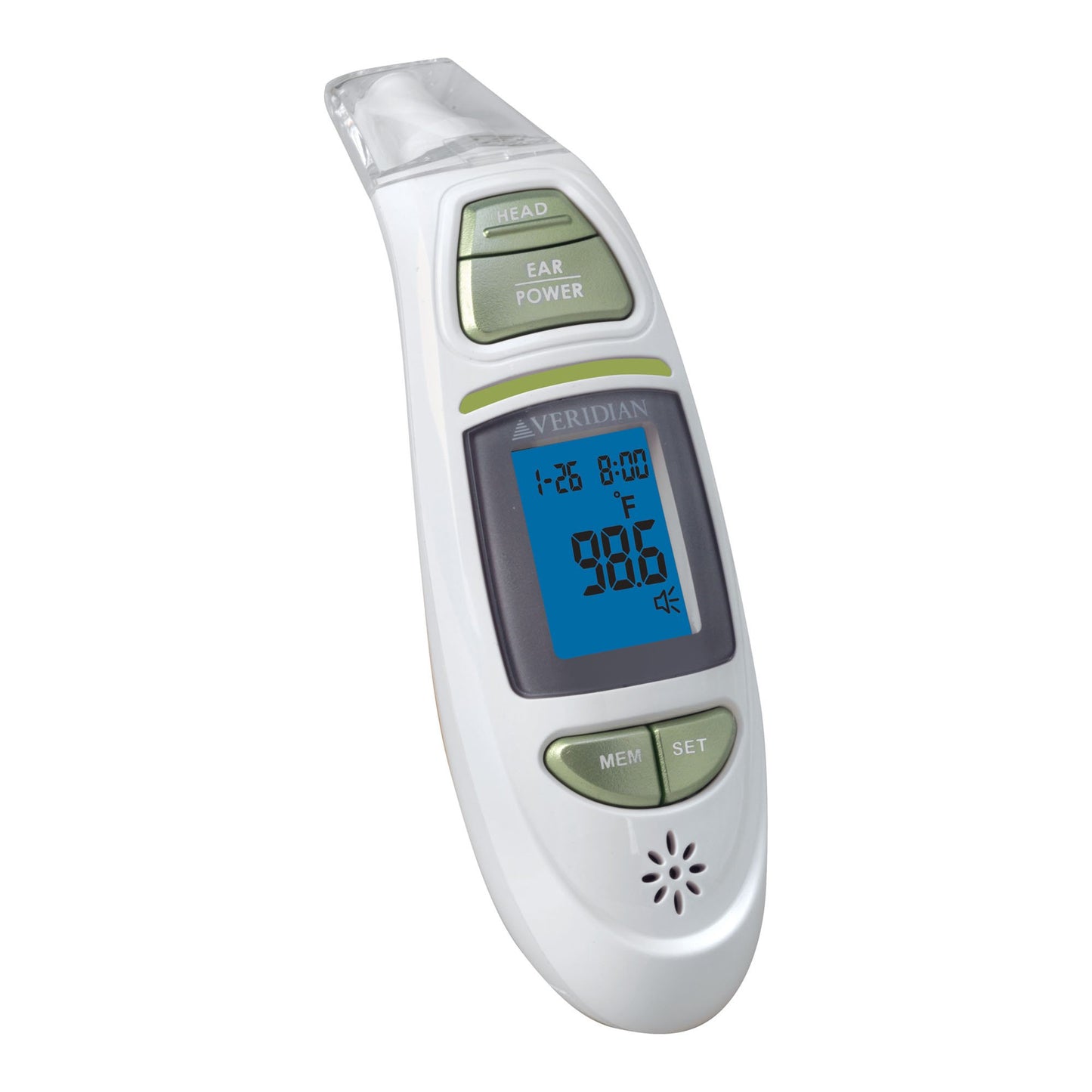 Veridian Non-Contact Skin Surface Thermometer Infrared Skin Probe Handheld (1218869_EA)