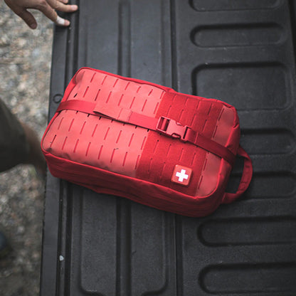 My Medic™ MYFAK Standard First Aid Kit Red Nylon Bag (1207718_EA)