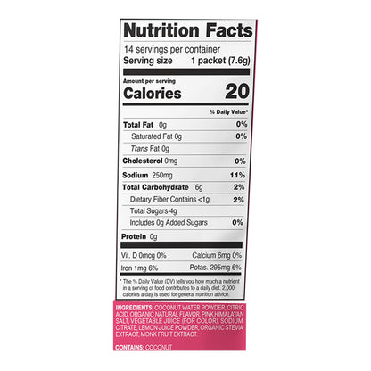 Cure Oral Electrolyte Solution Tropical Punch Flavor 0.27 oz. Electrolyte (1267700_CS)