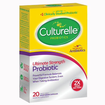 Culturelle® Probiotic Dietary Supplement 20 per Box Capsule (1268951_BX)