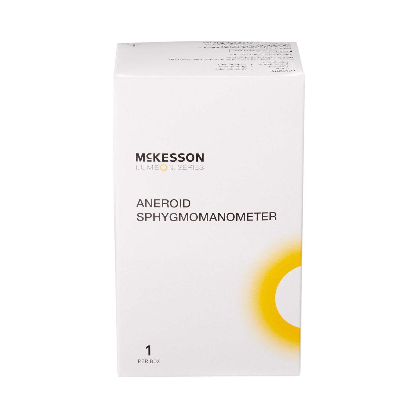 McKesson LUMEON™ Aneroid Sphygmomanometer Unit Adult Cuff Nylon Cuff 23 - 40 cm Pocket Aneroid (803186_BX)