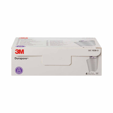 3M™ Durapore™ Medical Tape White 3 Inch X 10 Yard Silk-Like Cloth NonSterile (5777_CS)