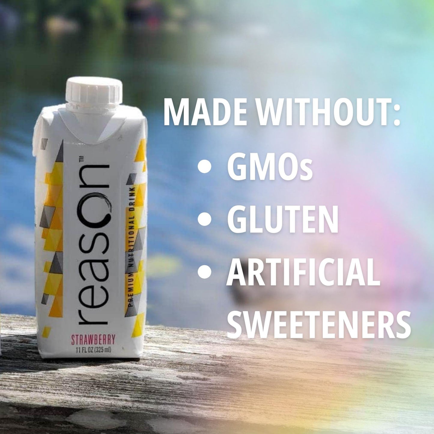 Reason™ Oral Supplement Strawberry Flavor Liquid 11 oz. Reclosable Carton (1234501_EA)