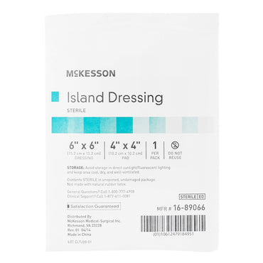 McKesson Island Dressing 6 X 6 Inch Square Sterile (491827_EA)