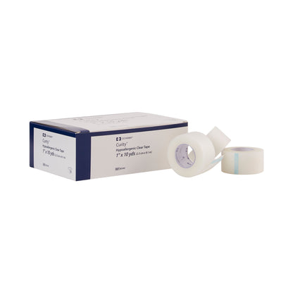 Kendall™ Hypoallergenic Clear Hypoallergenic Medical Tape Transparent 1 Inch X 10 Yard Plastic NonSterile (696192_EA)