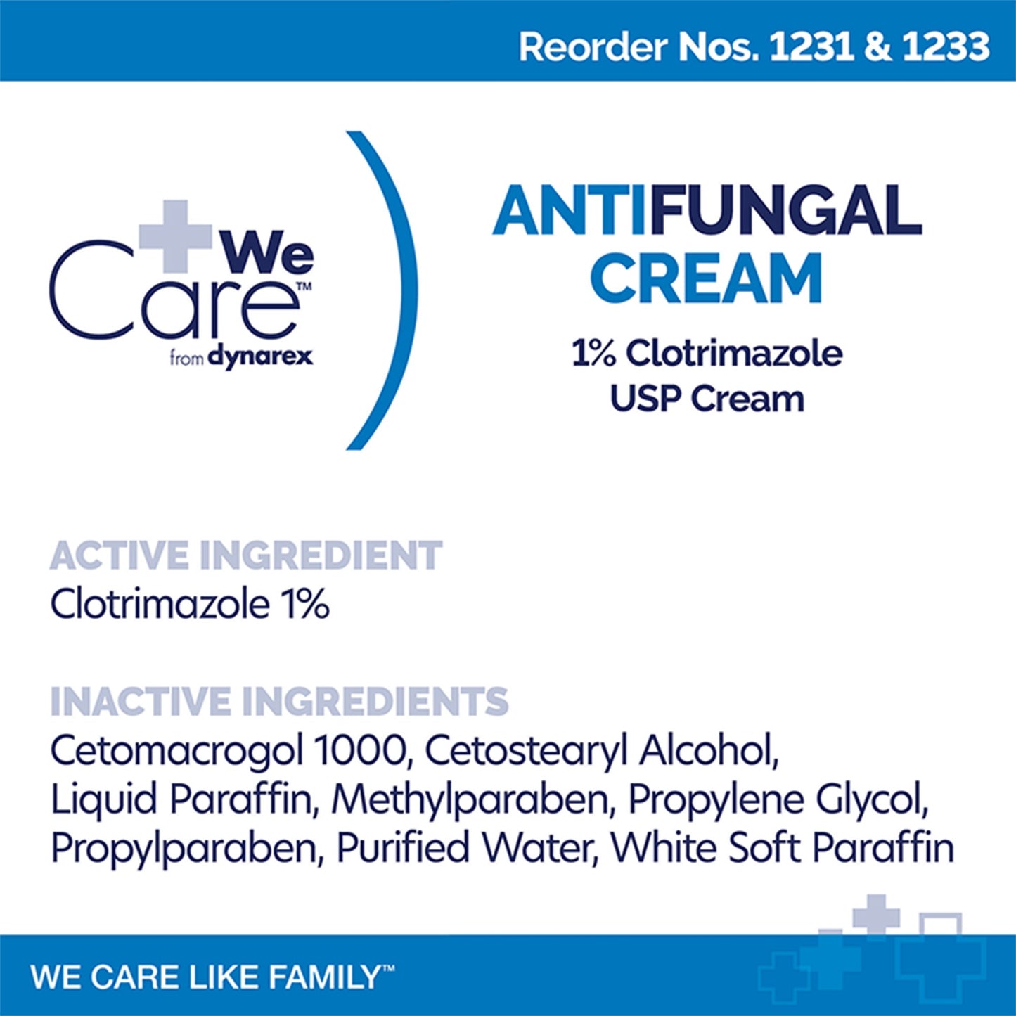 dynarex® Antifungal 1% Strength Cream 1 oz. Tube (814641_EA)