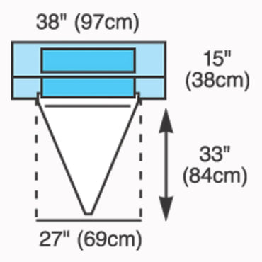 Cardinal Obstetrics / Gynecology Drape Under Buttocks Drape 36 W X 49 L Inch Sterile (269704_EA)