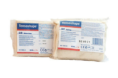Tensoshape® Elastic Tubular Support Bandage 12-1/2 Inch X 14 Foot Below Knee Pull On Tan NonSterile Small Size B / C Standard Compression (1036756_EA)