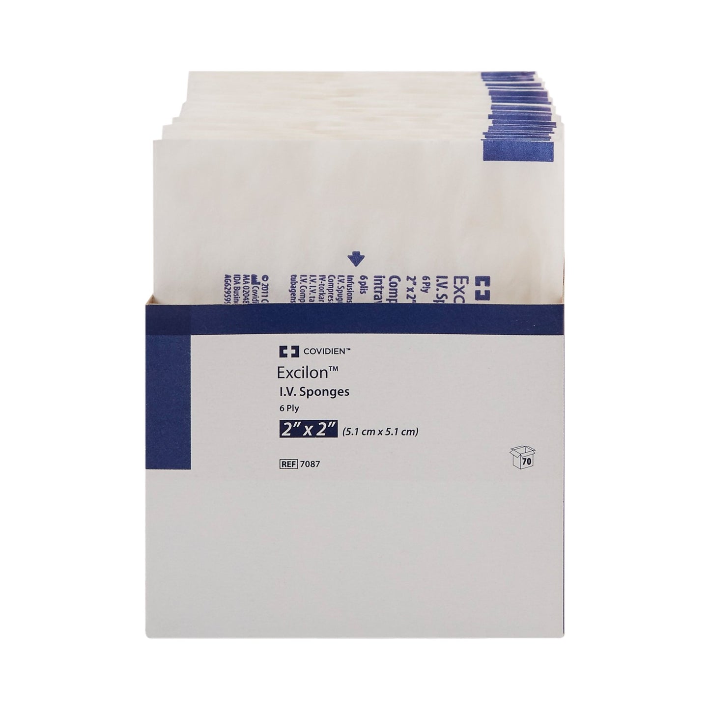 Excilon™ I.V. Sponge Nonwoven 2 X 2 Inch Sterile (453951_CS)