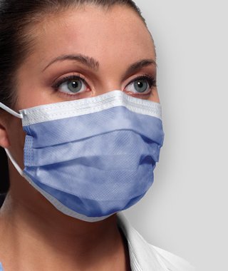Isofluid™ Procedure Mask ASTM Level 1 Earloops One Size Fits Most (817521_BX)