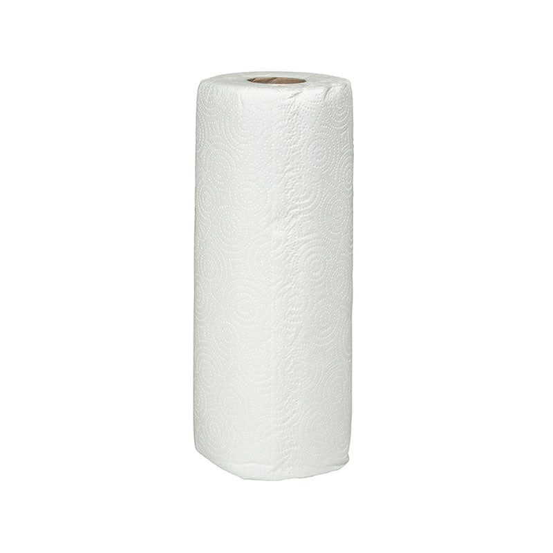 Hawthorn Paper 2-Ply Kitchen Roll Towel, White, 7.8" x 11" (10000011)