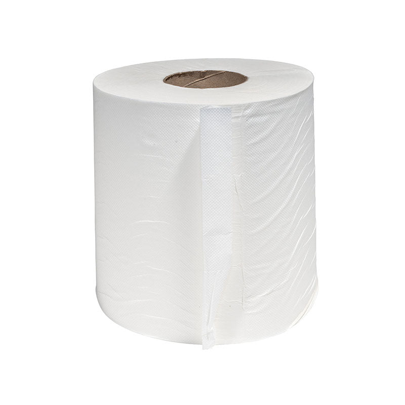 Hawthorn Paper 1-Ply Center Pull Towel, White, 7.6" x 15" (10000020)
