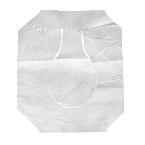 Hawthorn Paper 1/2 Fold Toilet Seat Cover, White, 16.73" x 14.17" (10000054)