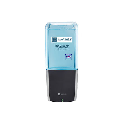 Hawthorn ABS Touch Free Foam Soap Dispenser, Graphite, 10.75" x 6.44" x 4.76" (10000064)