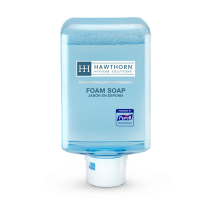 Hawthorn Fragrance Free Anti Bacterial Foam Soap, Clear, 1200 Ml (10000065)