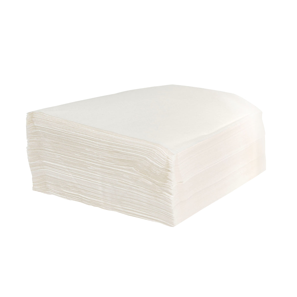 Hawthorn Beverage Napkin 1-Ply, 1/4 Fold, White, 9.8" x 9.1" (10000106)