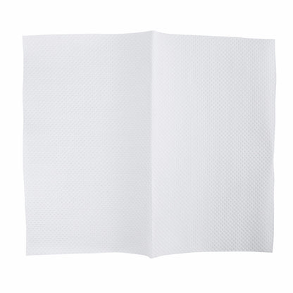 Hawthorn Paper Interfold Quilted Display Napkin 2-Ply, White, 8" x 6.5" (10000200)