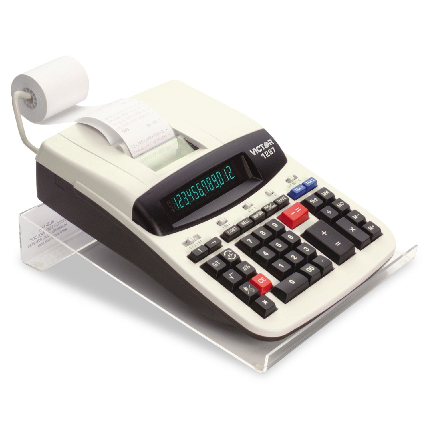 victor-large-angled-acrylic-calculator-stand-num-vctls125_3
