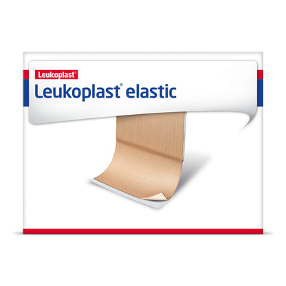 Leukoplast® Elastic Adhesive Strip 2-3/4 X 4 Inch Cross-Elastic Material Rectangle Tan Sterile (1212122_BX)