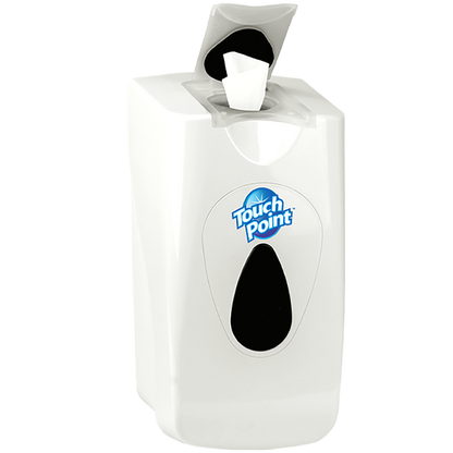 Touch Point® Junior Flip-Top Dispenser, White (HOS1005FT)